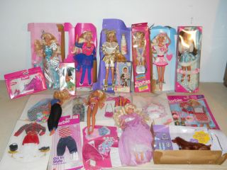 Barbie Doll Lot Vintage Barbies Dolls 1970s 1980s 1990s Mattel Toy 