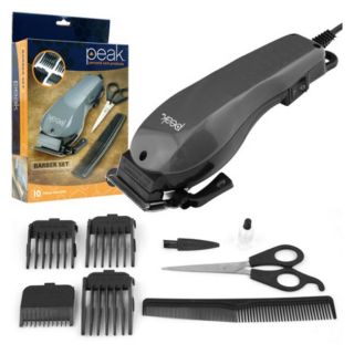 Peak Personal Care Products Barber Set   Complete Hair Cutting Kit