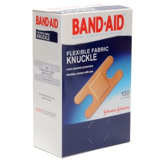 Bandaid Brand Flexible Knuckle Bandages 100/box