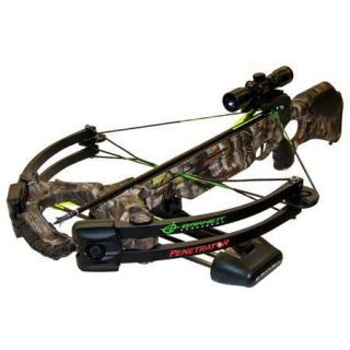 Barnett Penetrator Crossbow 4x32 Scope Package with Quiver 3 Arrows 