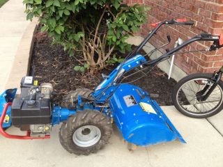 BCS 720 Tractor with Tiller and Cycle Bar Attachment