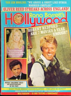 Rona Barretts Hollywood Robert Redford Struthers Brolin Farrow Falk 8 