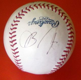 Barry Zito Autographed Baseball World Series 2012 Winner