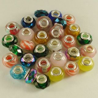 These beads are designed to fit any popular charm bracelet .