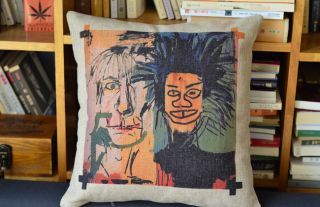 Jean Michel Basquiat Graffiti Limited Retro Pillow Case Cushion Cover 