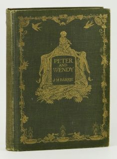 Peter and Wendy J M Barrie 1st 1st US Edition Scribners October 1911 