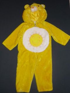 Funshine Bear Care Bears Yellow Sun Plush Halloween Costume s 1 2 
