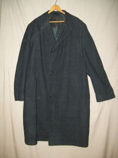 Barron Anderson Tweed Overcoat Vintage