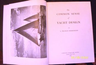 The Common Sense of Yacht Design by Francis Herreshoff