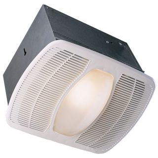 Air King Deluxe Bathroom Exhaust Fans w Light Nightlight Squared 