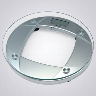 Newline Digital Round Glass Bathroom Weight Scale