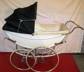   Queen Coach Built Pram Vintage Baby Stroller Carriage Buggie