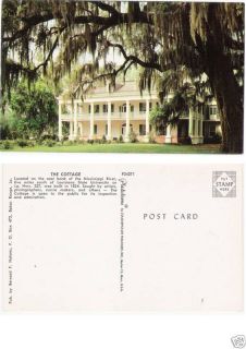 Postcard Plantation The Cottage Baton Rouge La River RD