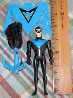 Batman Animated Series Nightwing + Gun Figure Gift Rare OOP 5