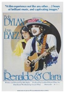 Bob Dylan POSTER Joan Baez   Renaldo & Clara   AMAZING ARTWORK