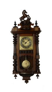 Antique Gustav Becker Wall Clock at 1900