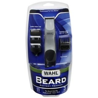   Beard 9906 717 Cordless Battery Operated Beard and Mustache Trimmer
