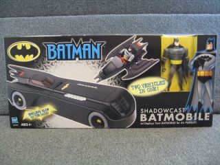 Batman Animated Series SHADOWCAST BATMOBILE + Figure MIB NEW Hasbro 