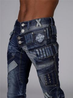 New Mens Sipo Bax Style Designer Branded Denim Jeans Sizes 28 30 32 34 