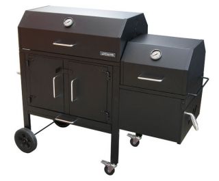 Outdoor Charcoal Burner Barbecue Grill & Smoker BBQ Grill Commercial 