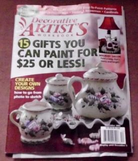 Decorative Artists Workbook Painting Magazines Back Issues April 2001 