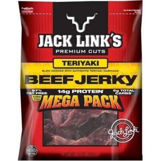 Jack Links Beef Jerky Mega Pack Teriyaki Flavor 10oz