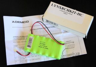 Honeywell Battery Backup Alarm System Lynx Ademco Rechargeable 7 2 