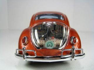 Bandai Tin Battery Operated 1964 VW Type I Sunroof Bug 15 Near Mint 