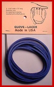 solid blue baseball glove lace repair kit if the picture doesn t show 