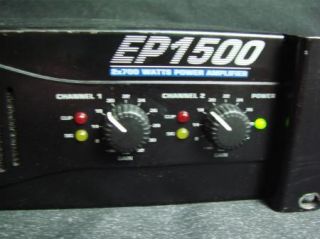Behringer EUROPOWER EP1500 Power Amplifier EP 1500 Amp