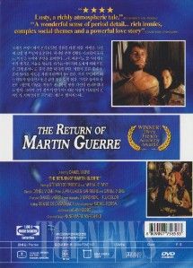The Return of Martin Guerre 1982 Gérard Depardieu DVD