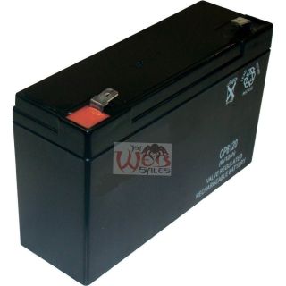 UB6120 SEALED Lead Acid SLA AGM Battery 6V 12AH New