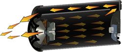 Bazooka BTA8100 8 Amplified Subwoofer Sub Woofer Bass Tube