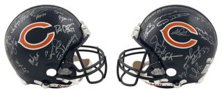 Chicago Bears Autographed Pro Line Helmet   1985 Team Signed 