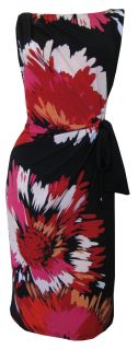   Graphic Floral Print Dress Belladonna Size 8 10 12 14 16 New
