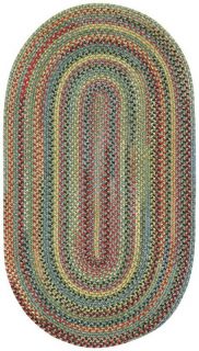 Capel Rugs High Rock Casual Country Kitchen Braided Area Throw Rug 
