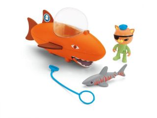 Octonauts Gup B Kwazii and Shark Playset Great Bath or Water Toy