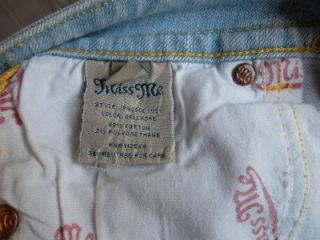   Me Lucy Distressed Flap Pocket Denim Stretch Jeans Bellmore JP4090C 26