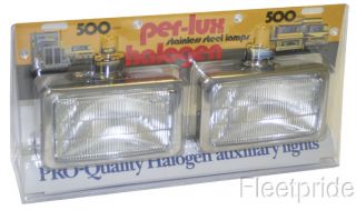 Grote per Lux 500 Series 05051 5 Stainless Steel Fog Light Lamp Kit 