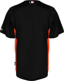   Authentic Collection Cool Base Black Batting Practice Jersey