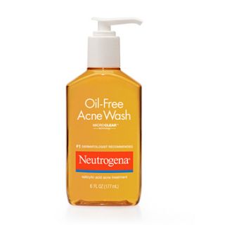 Neutrogena Oil Free Acne Wash 6 oz   Original Orange Wash, Microclear 