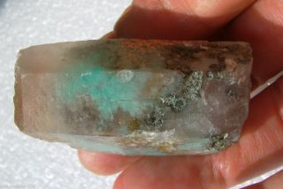 AAA Rare Ajoite Included Quartz Crystal 63 Gram Specimen Transvaal 