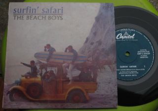 Beach Boys Surfin Safari Aussei 4 trk EP Surf EX