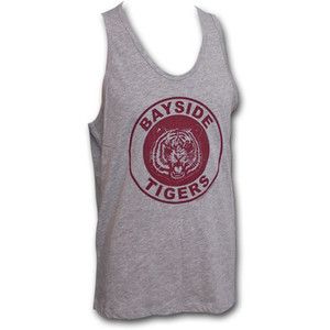 Bayside Tigers Saved by The Bell Tank Top AC Slater Zack Morris A C 