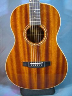 Bedell Oh 12 G Acoustic Parlor Guitar and Hard Case