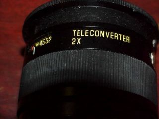 Tamron SP Bbar MC Teleconverter 2X with Covers and Case Fantastic 