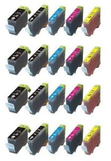 20pk New BCI 3E BCI 6 Ink Cartridge for Canon PIXMA iP3000 iP4000 