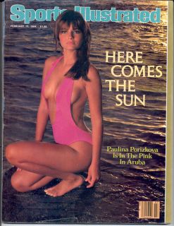 1st PAULINA PORIZKOVA Sports Illustrated 1984 Swimsuit Fashions Bikini 