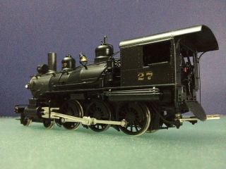Beaver Creek Models Virginia and Truckee Railroad 4 6 0 No 27 BCM V T 