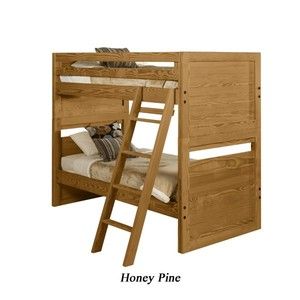   End Up Classic Solid Kids Bedroom Furniture Bunk or Single Beds